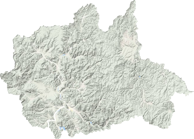 汪清縣地形圖