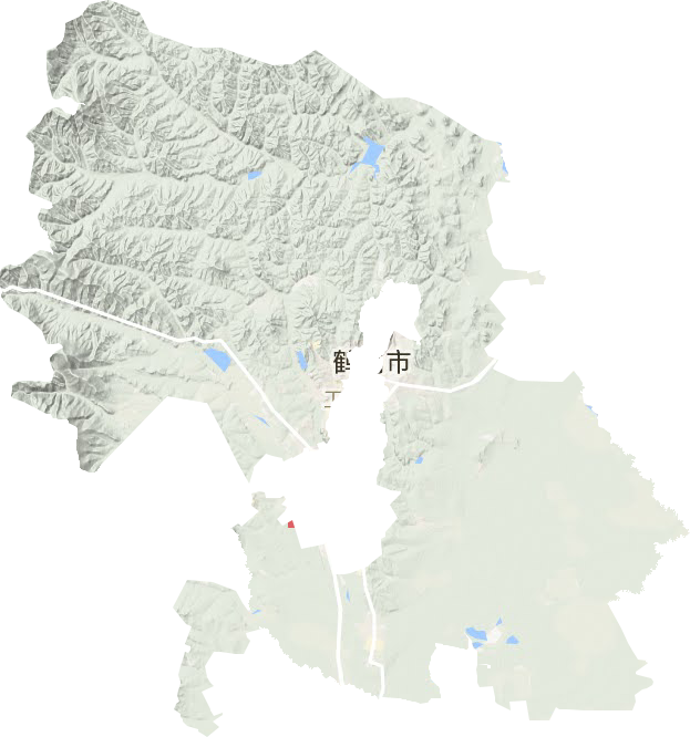 東山區(qū)地形圖