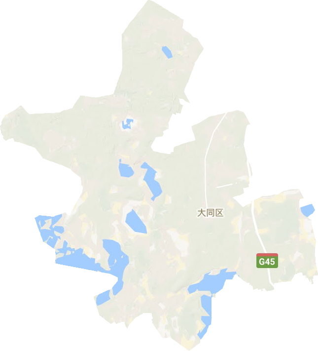 大同區地形圖