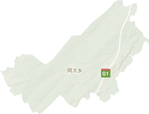同太鄉地形圖
