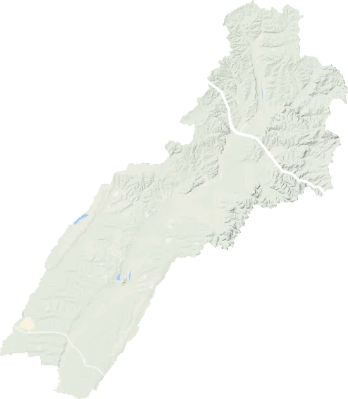 綏棱縣地形圖