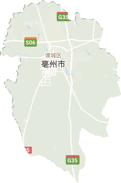 譙城區地形圖