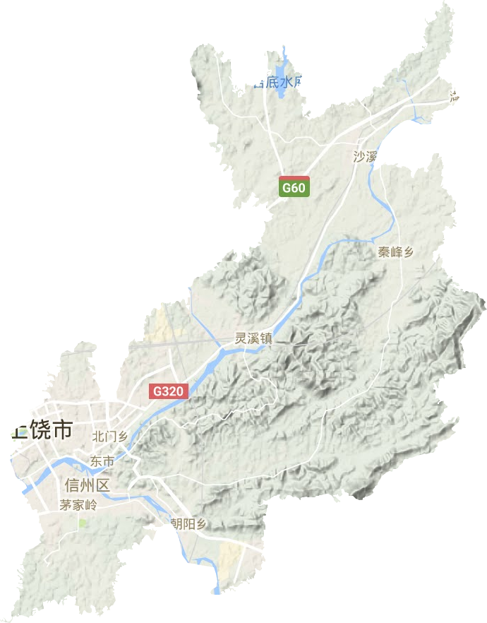 信州區地形圖