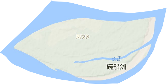 鳳儀鄉(xiāng)地形圖