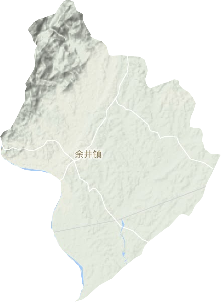 余井鎮地形圖