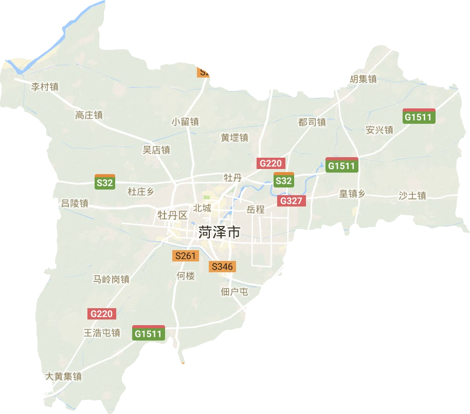 牡丹區地形圖