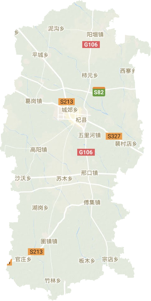 杞縣地形圖
