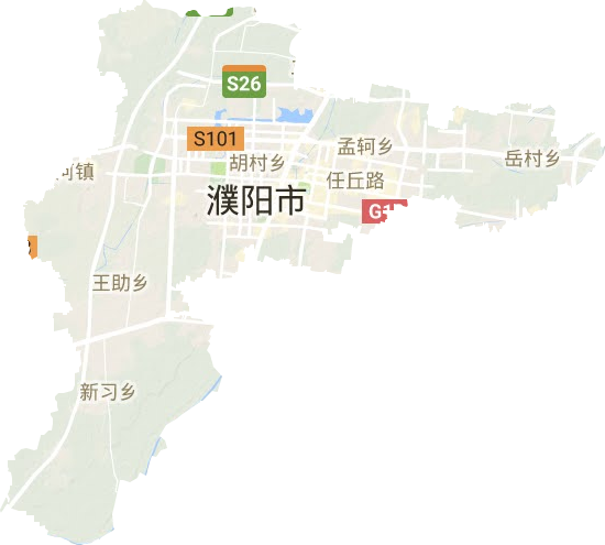 華龍區地形圖