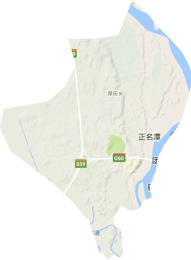 厚田鄉地形圖