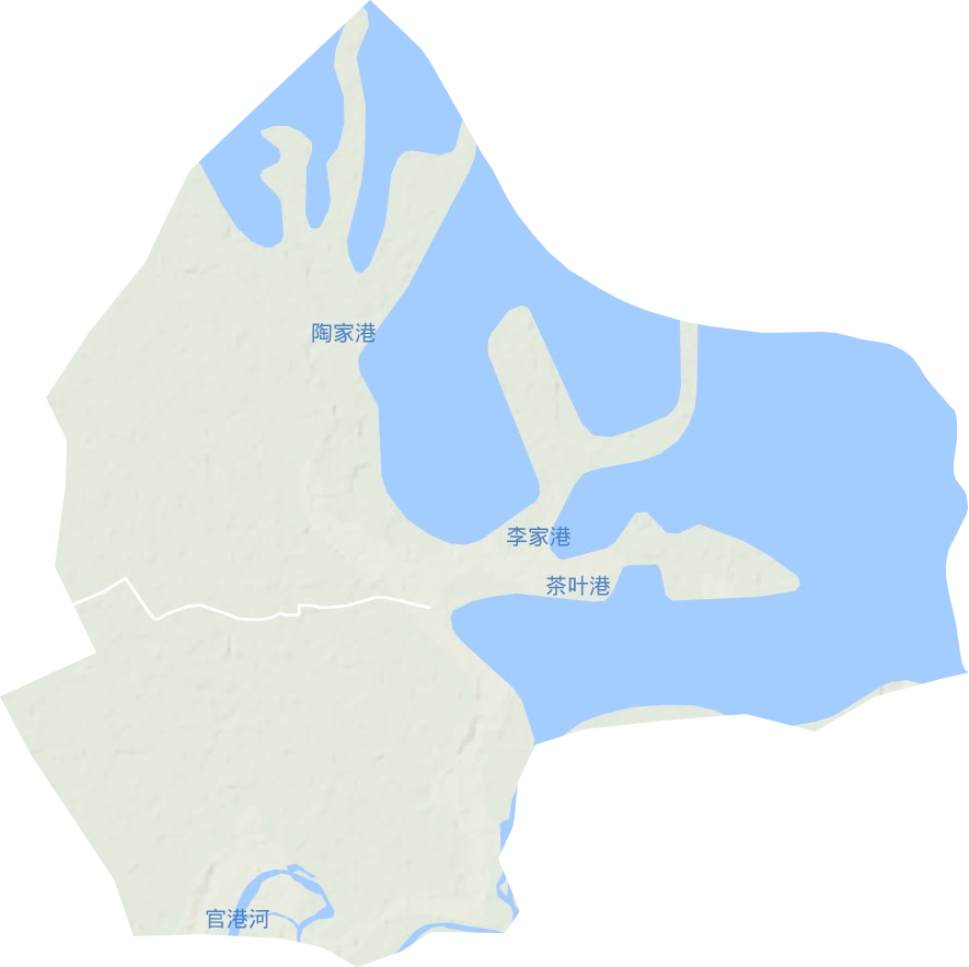 恒湖墾殖場地形圖