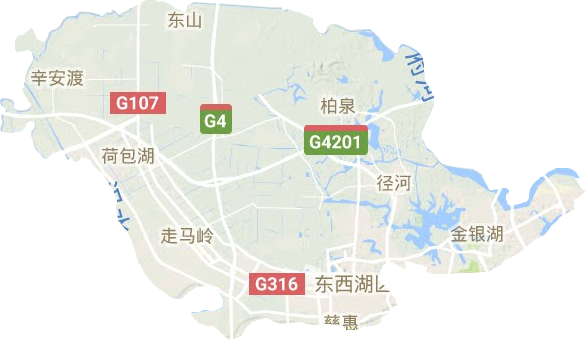 東西湖區地形圖