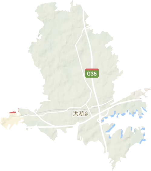 劉家站墾殖場地形圖