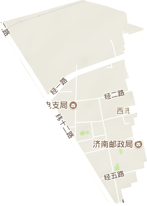 西市場街道地形圖