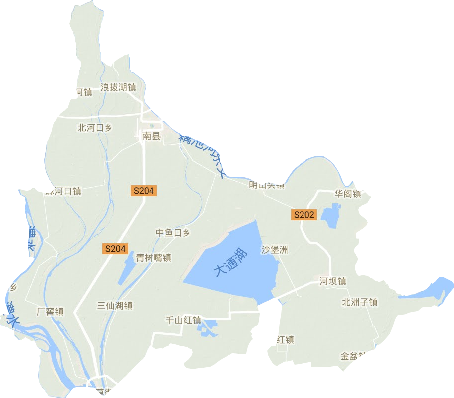 南縣地形圖