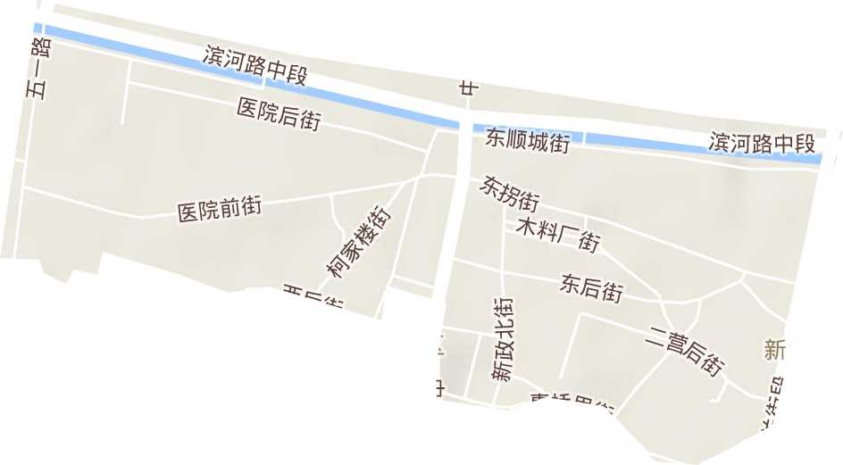 菜市街道地形圖