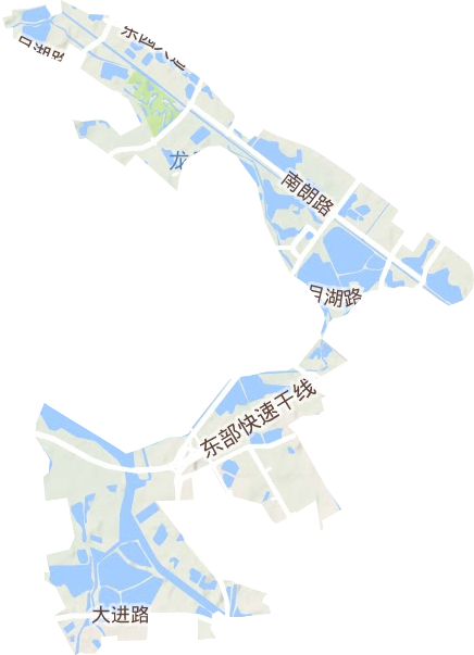 東莞生態園地形圖