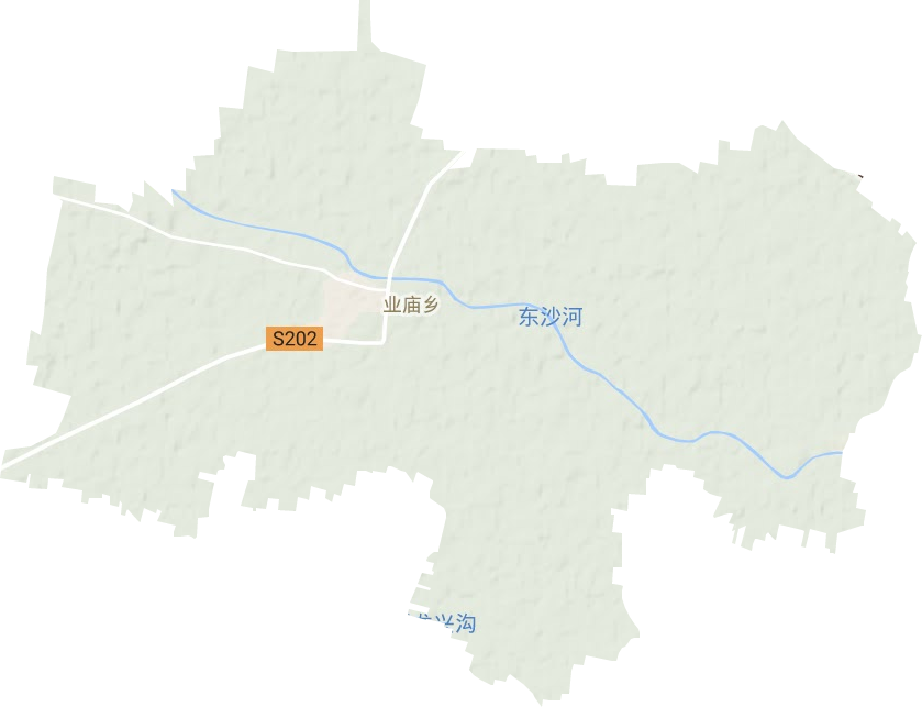 業廟鄉地形圖