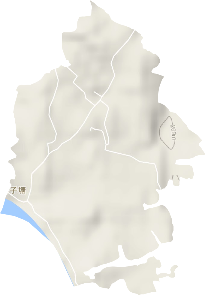 邵陽(yáng)市園藝場(chǎng)地形圖