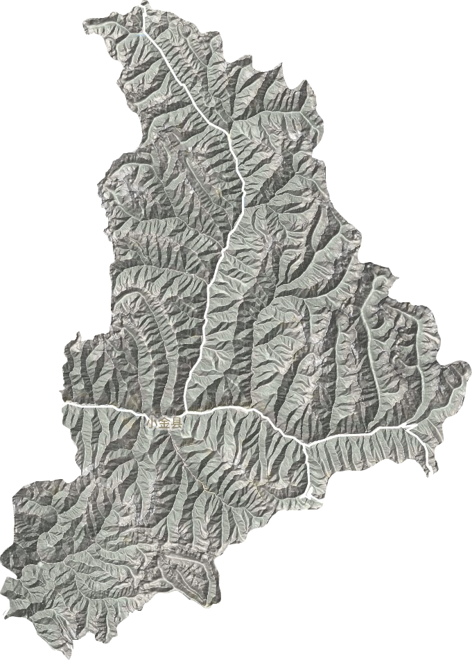 小金縣地形圖