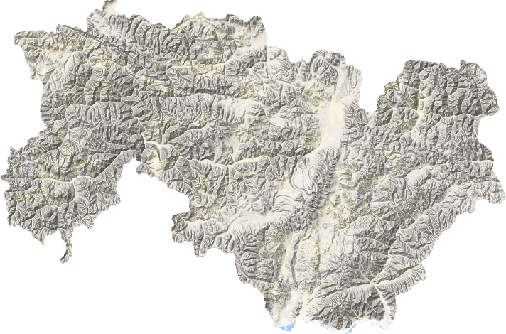謝通門縣地形圖