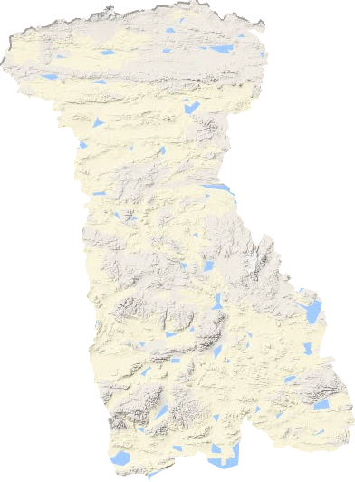 雙湖縣地形圖