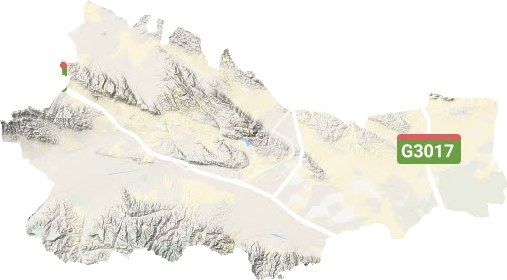 永昌縣地形圖