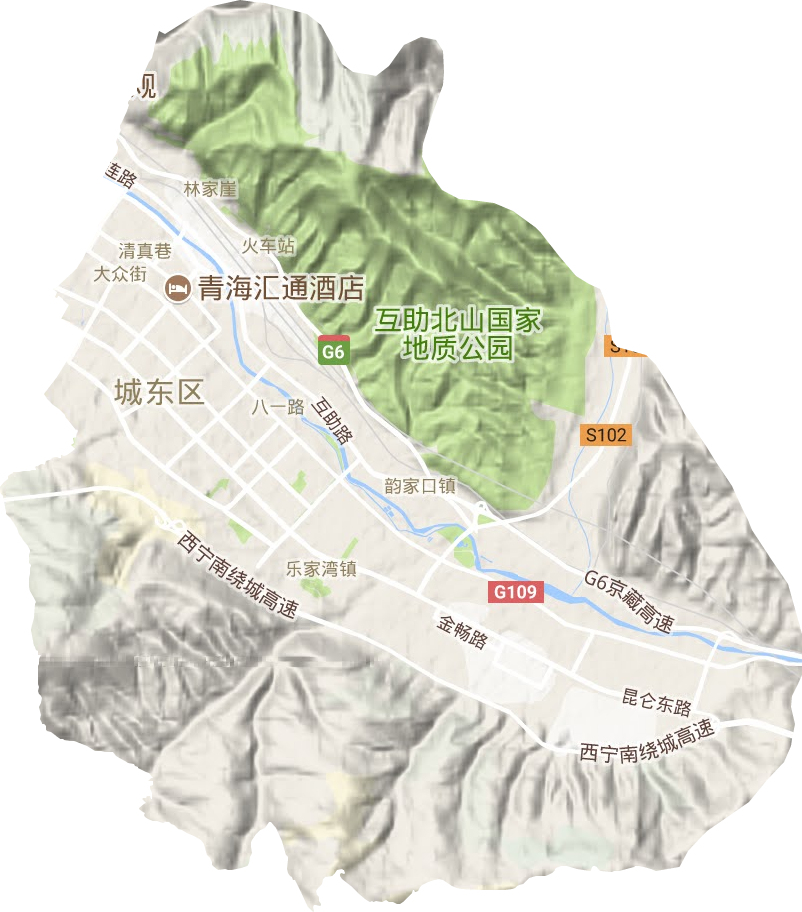 城東區地形圖