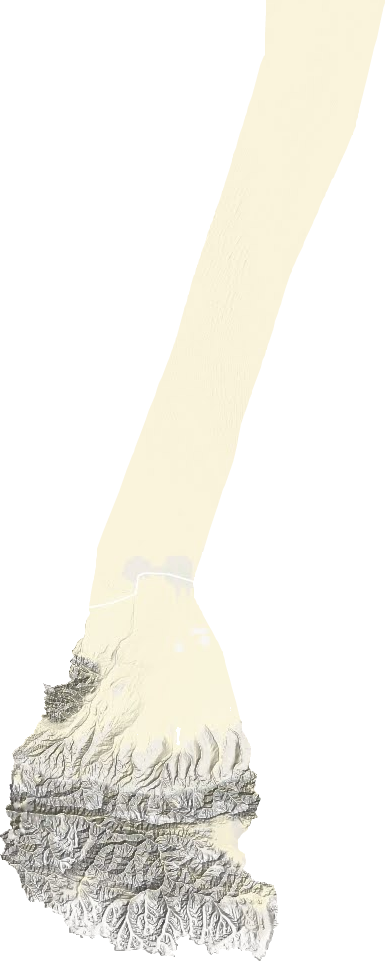 策勒縣地形圖
