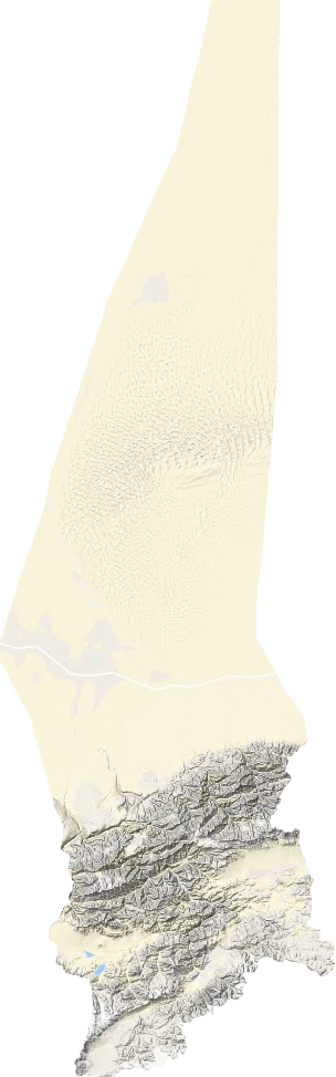 于田縣地形圖