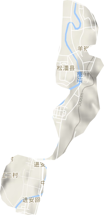 進安鎮地形圖