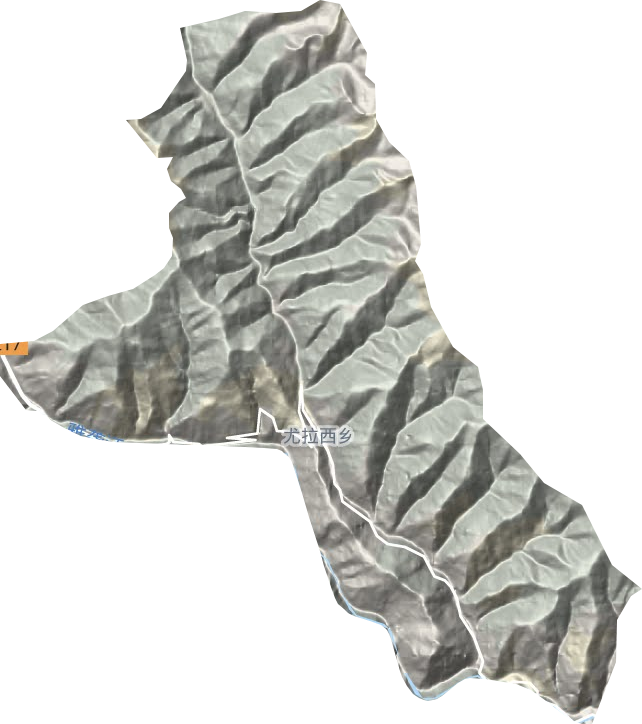尤拉西鄉地形圖