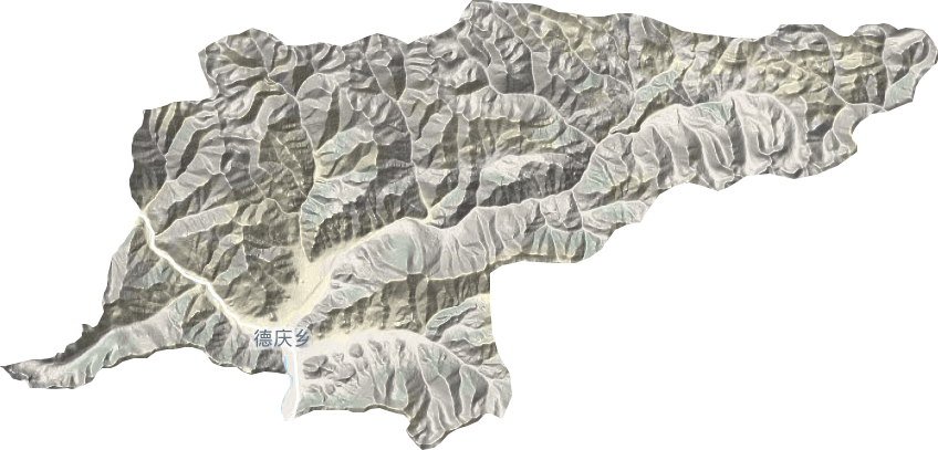德慶鄉地形圖