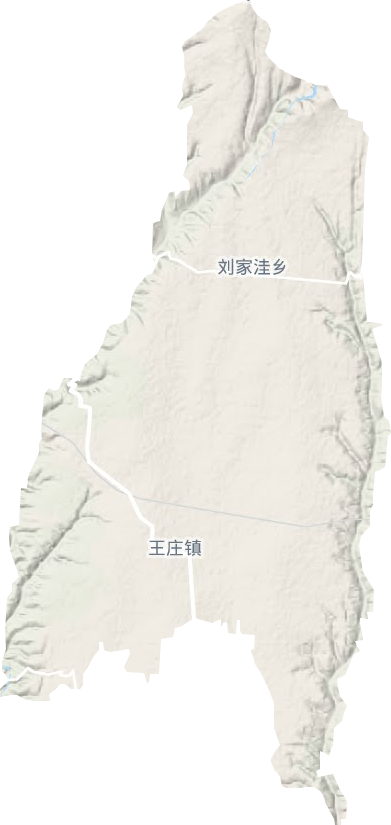 王莊鎮(zhèn)地形圖