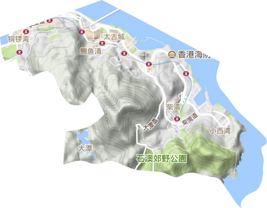 東區地形圖