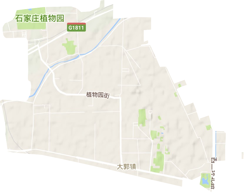 大郭鎮地形圖