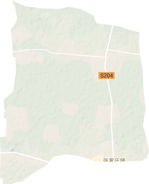張家莊鎮(zhèn)地形圖