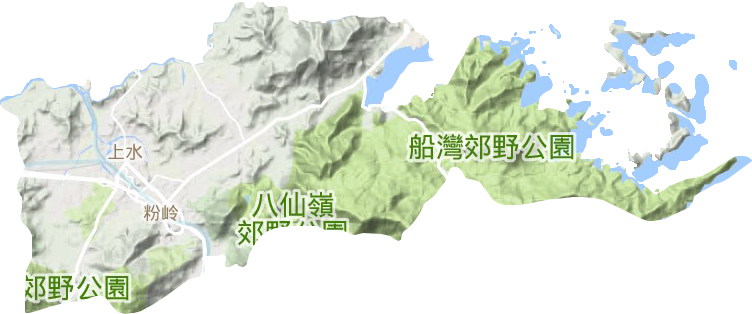 北區地形圖