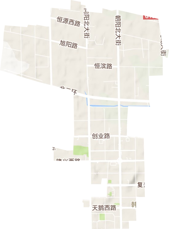 保定國家高新區(qū)地形圖
