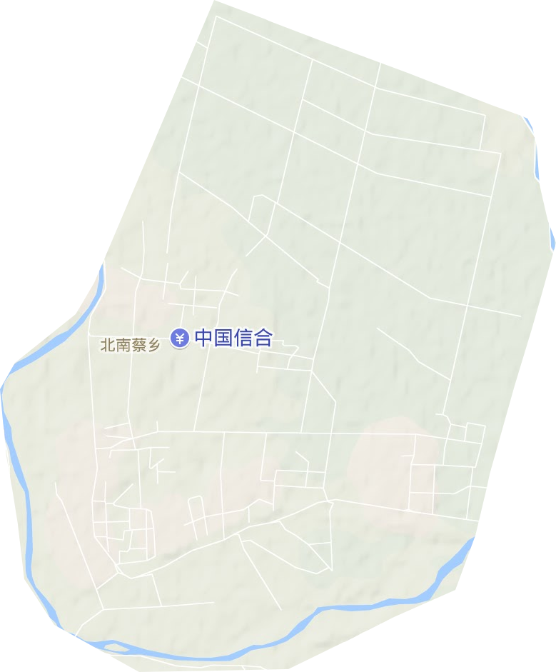 北南蔡鄉地形圖