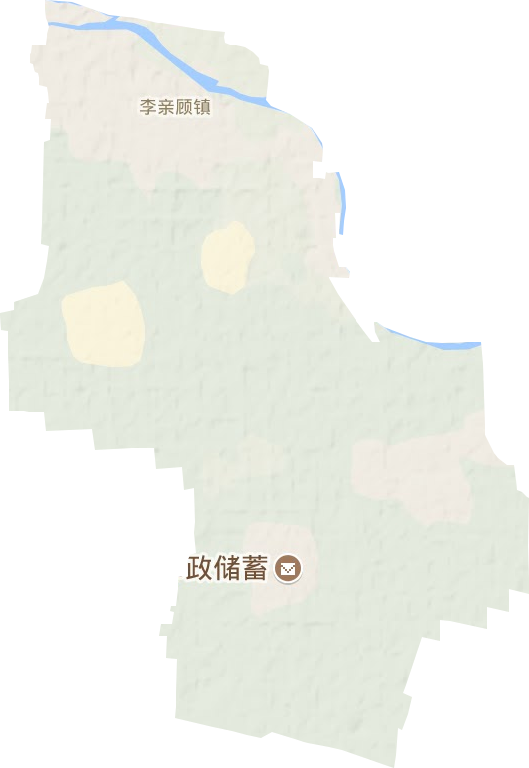 李親顧鎮地形圖