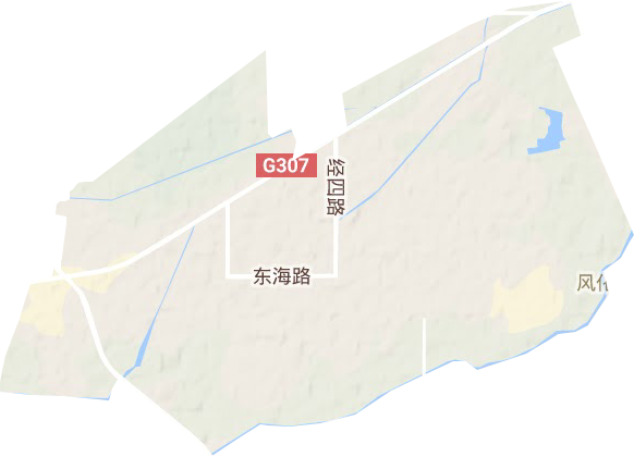 滄州開發(fā)區(qū)地形圖