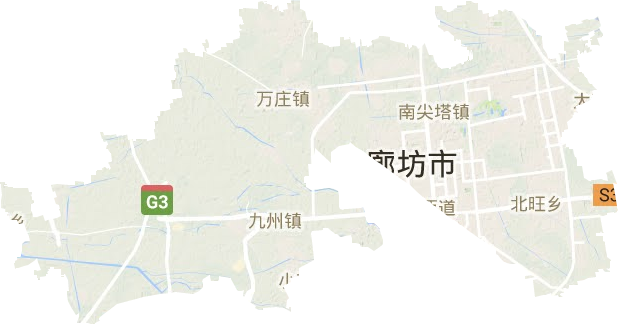 廣陽區(qū)地形圖