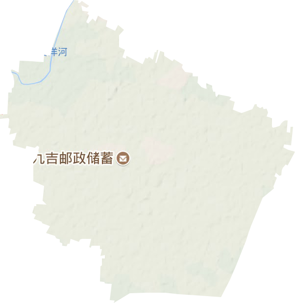 西九吉鄉地形圖