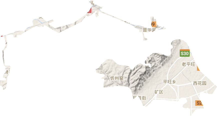 礦區(qū)地形圖