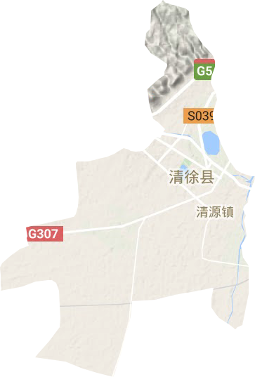 清源鎮地形圖