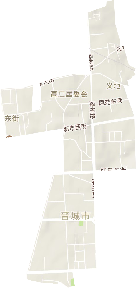 東街街道地形圖