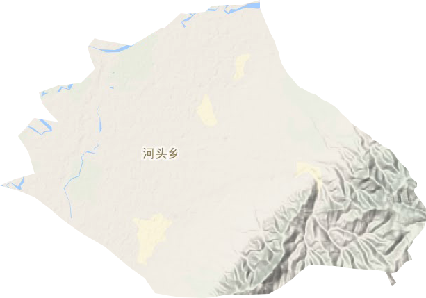 河頭鄉地形圖