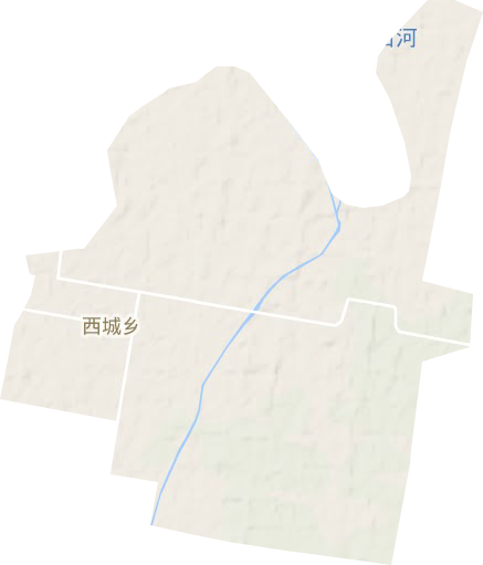 西城鄉(xiāng)地形圖