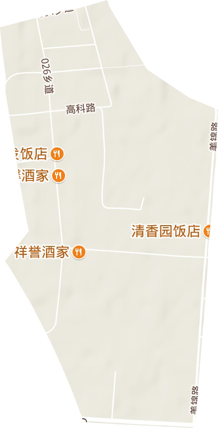 夏家營生態(tài)工業(yè)園區(qū)管委會地形圖
