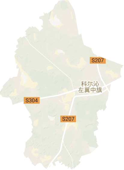 保康鎮(zhèn)地形圖